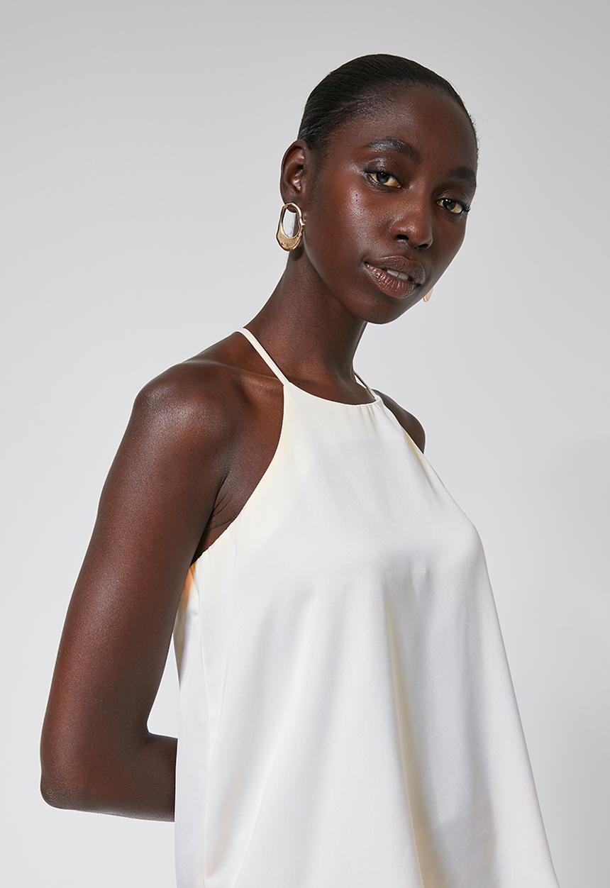 Superbalist - Halter cami - cream