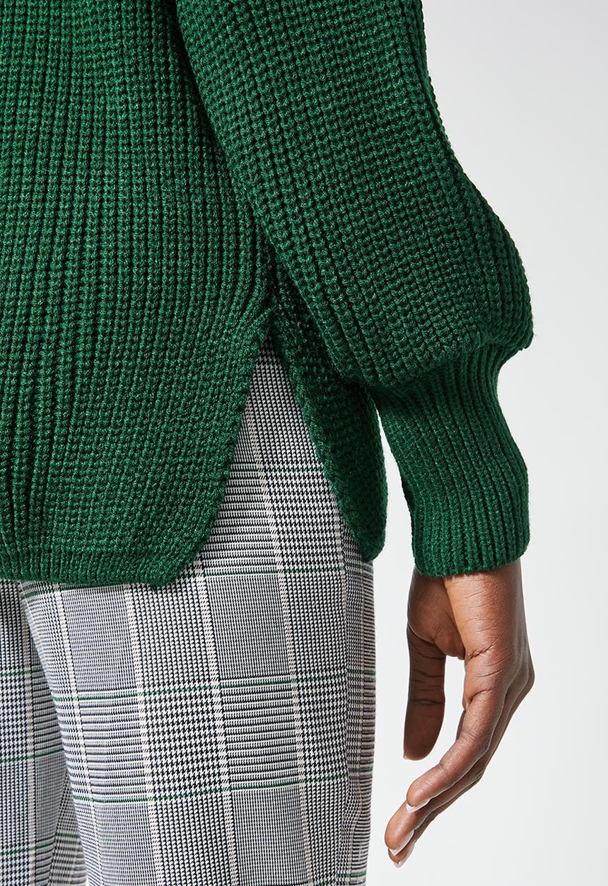 Superbalist - Balloon sleeve pull over - green