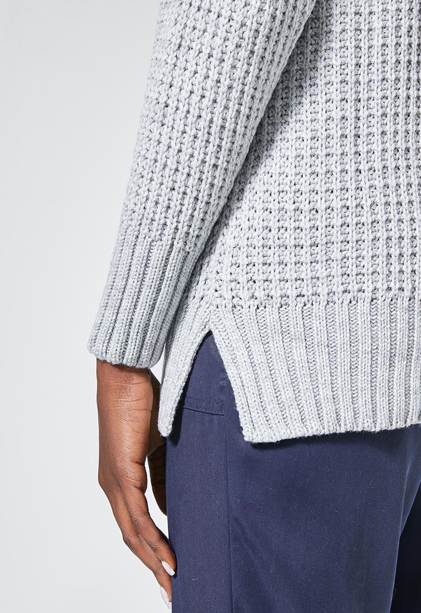 Superbalist - Slouchy v - neck pullover - grey 