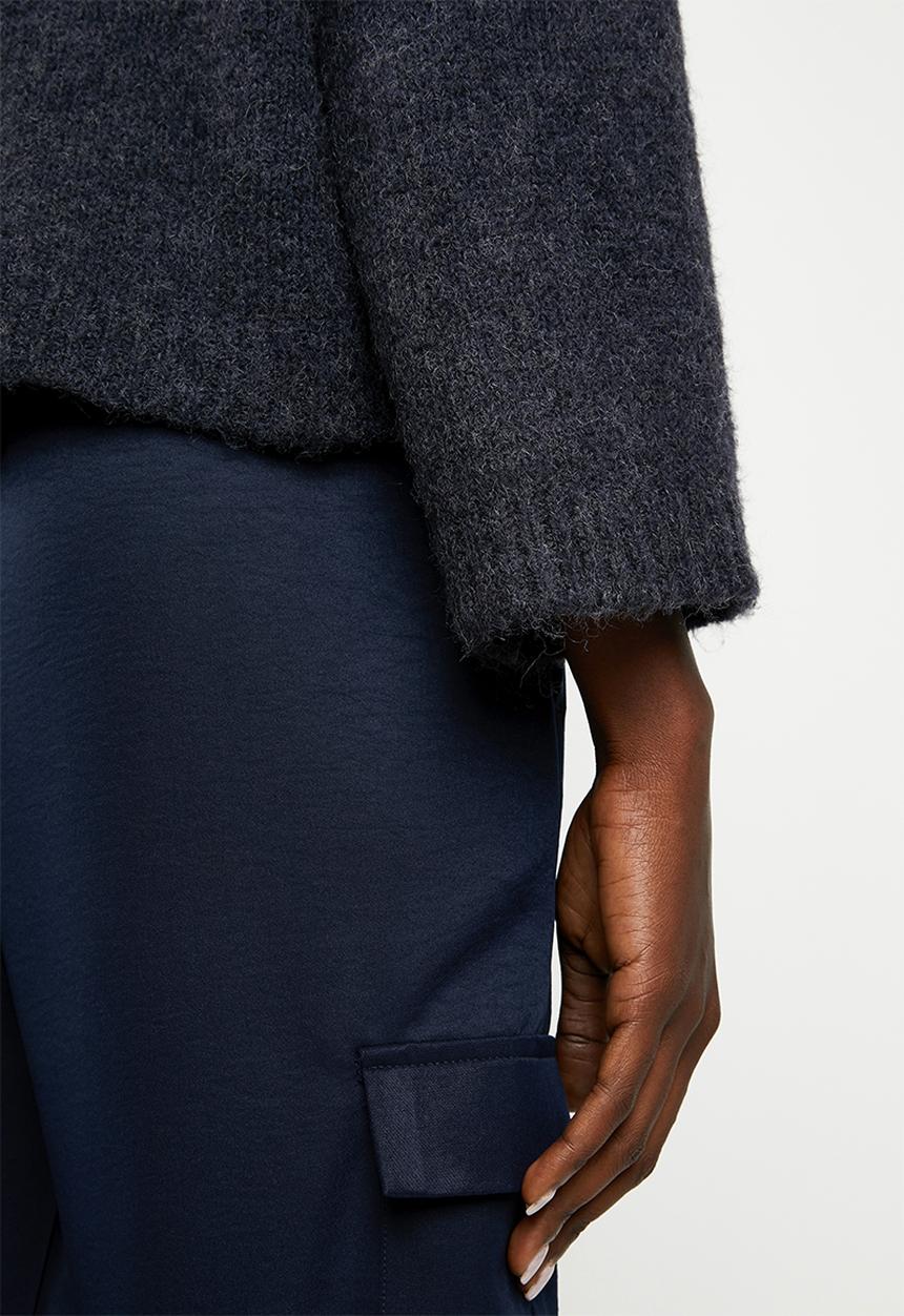 ONLY - Jeana polo pullover wool knit - multi