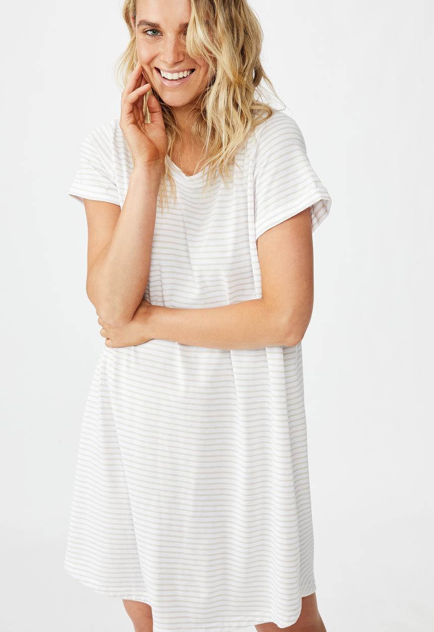 Cotton On - Tina T-shirt dress - white