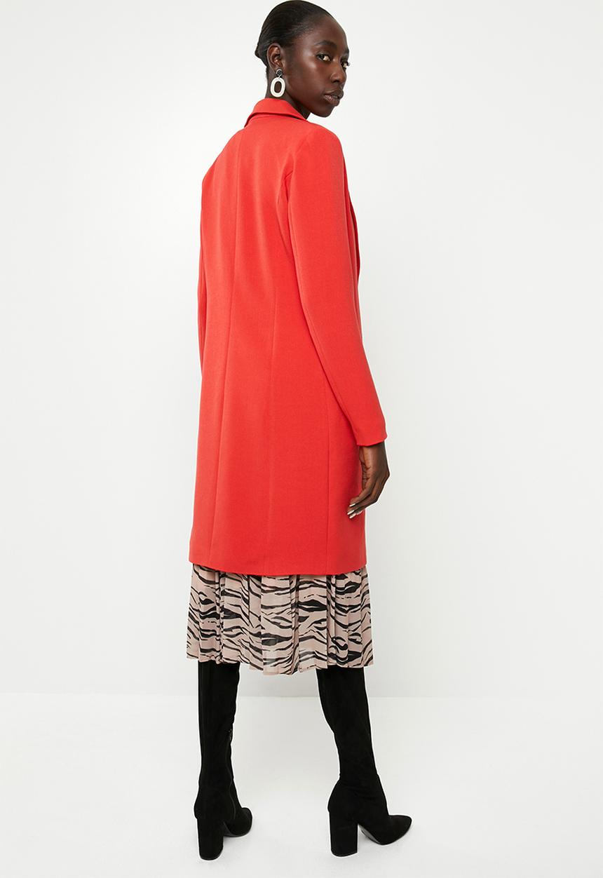 ONLY - Cheryl spring coat - red