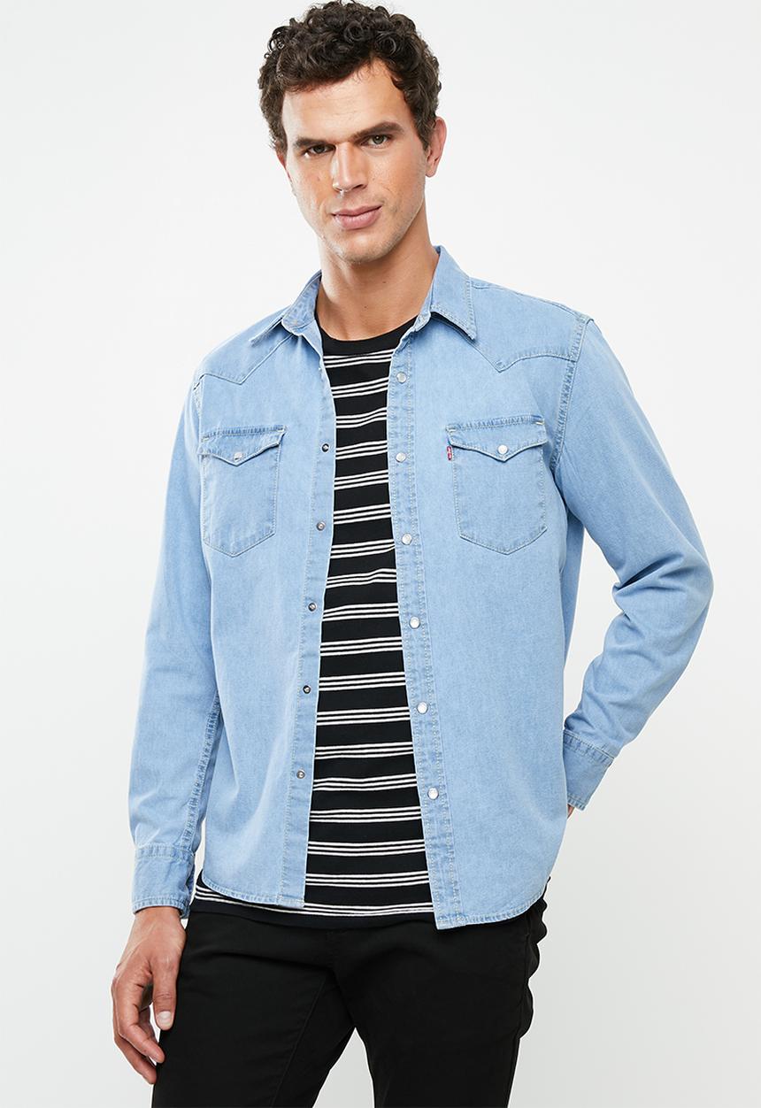 Levi’s® - Classic western denim shirt - blue