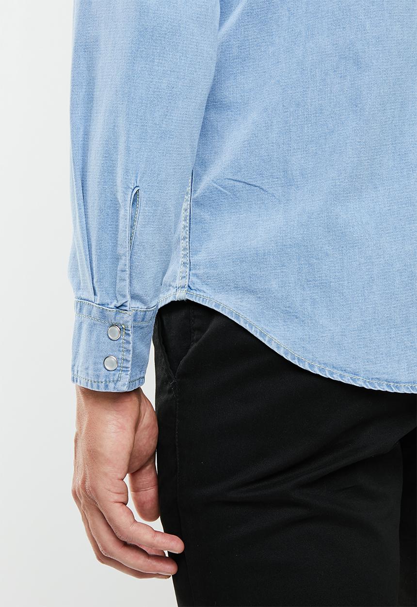 Levi’s® - Classic western denim shirt - blue