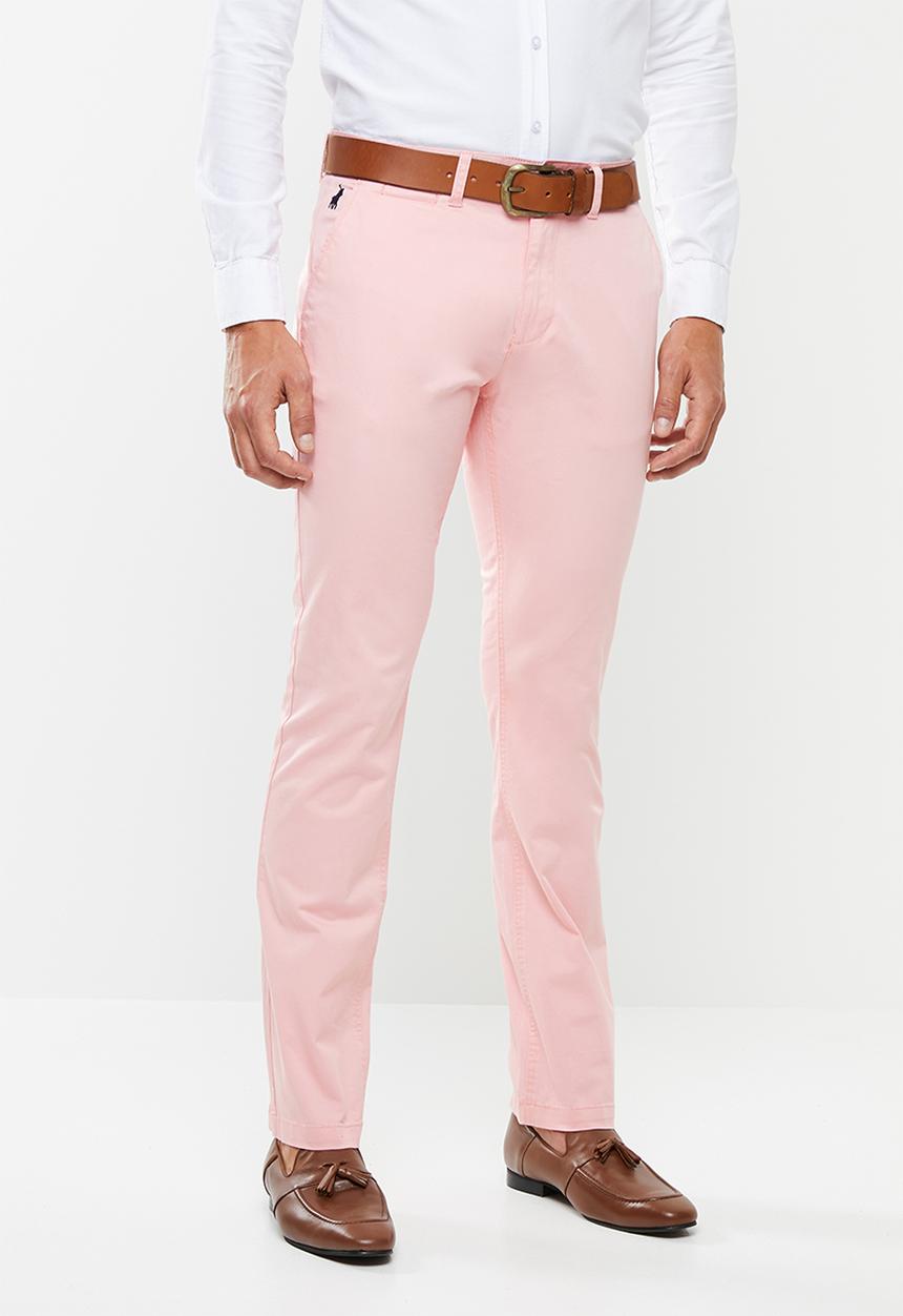 POLO - Milano stretch chino straight leg - pink