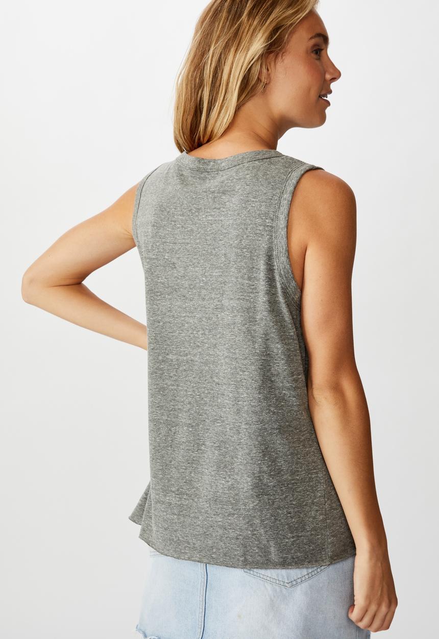 Cotton On - The heritage muscle tank top - grey