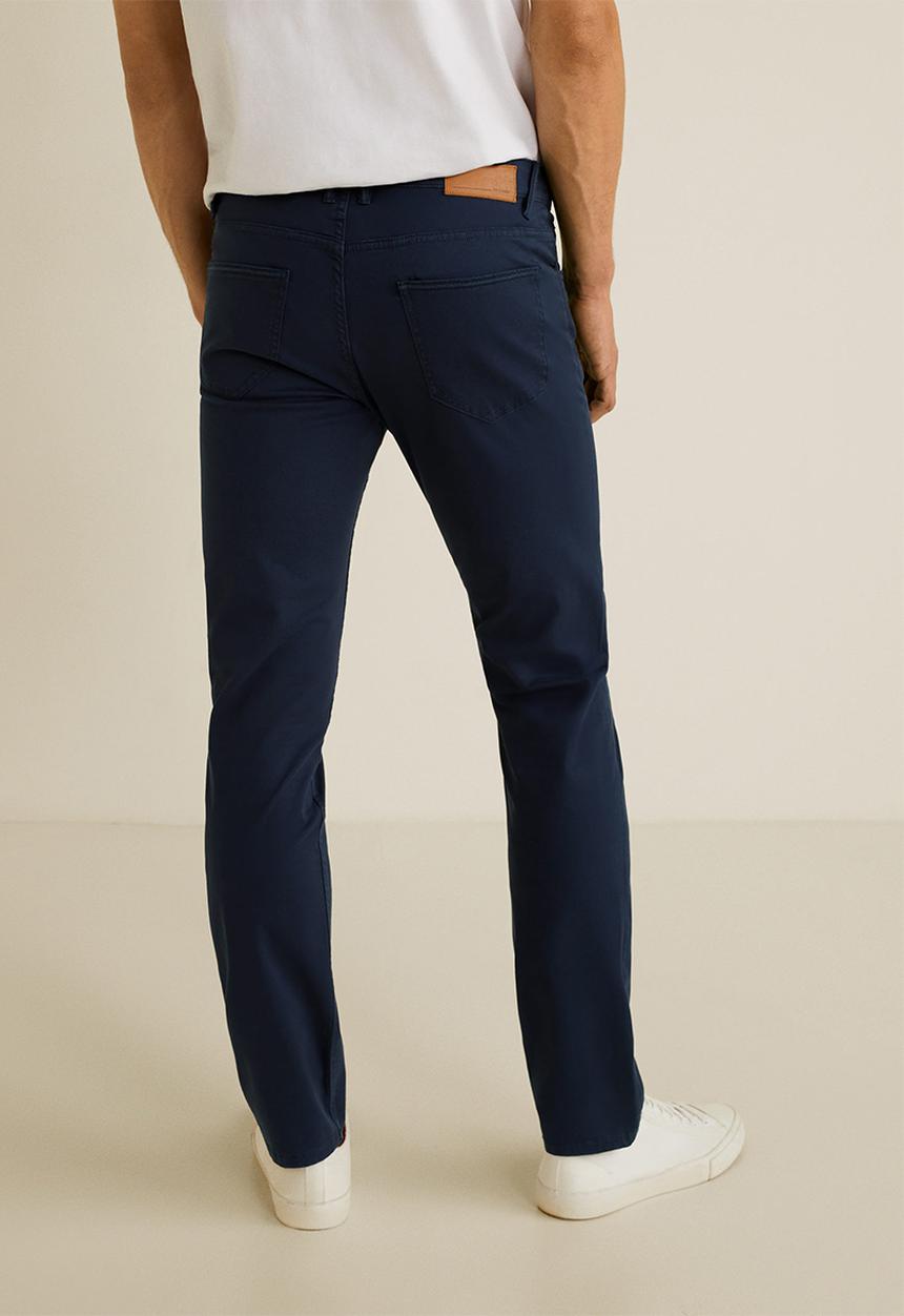 MANGO - Pisa trousers - navy 