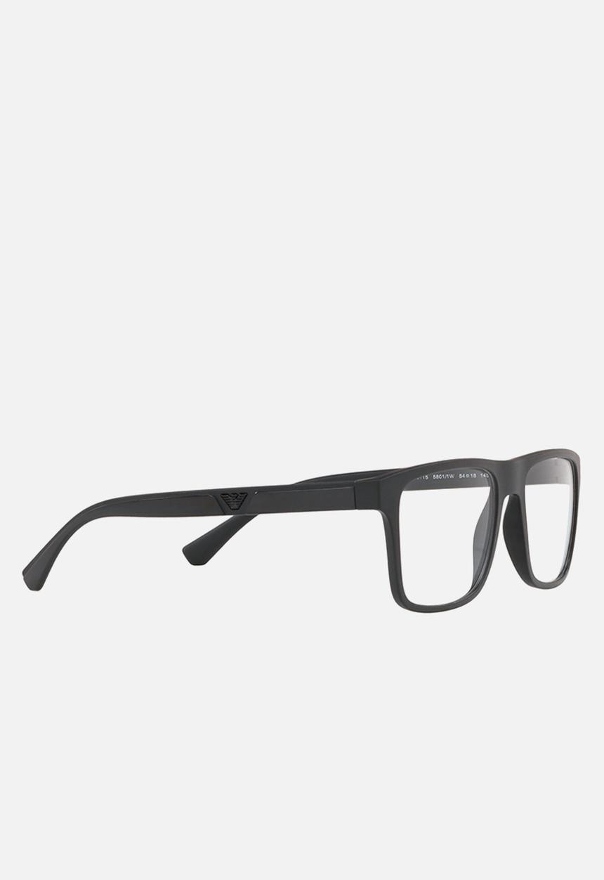 Emporio Armani - Sunglasses with interchangeable lenses - grey & black