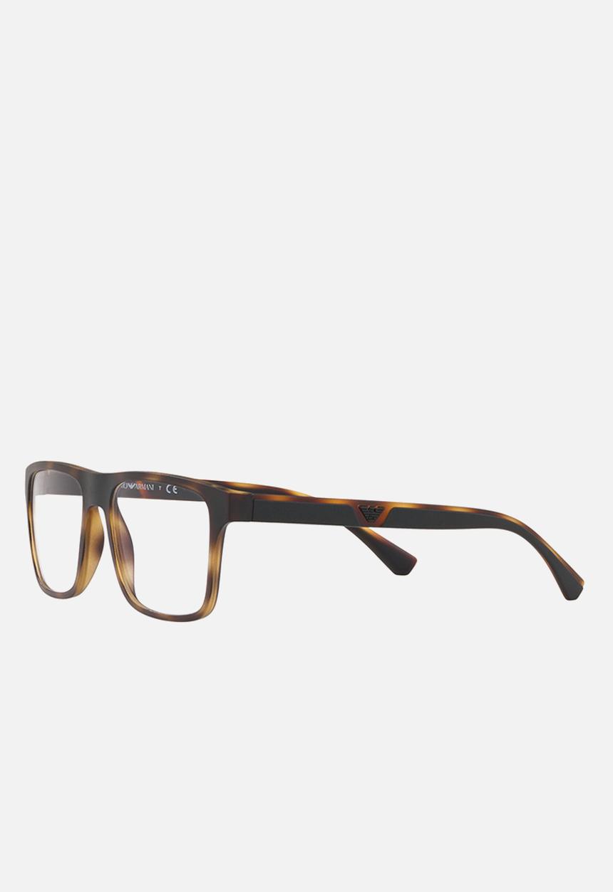 Emporio Armani - Sunglasses with interchangeable lenses 54mm - brown