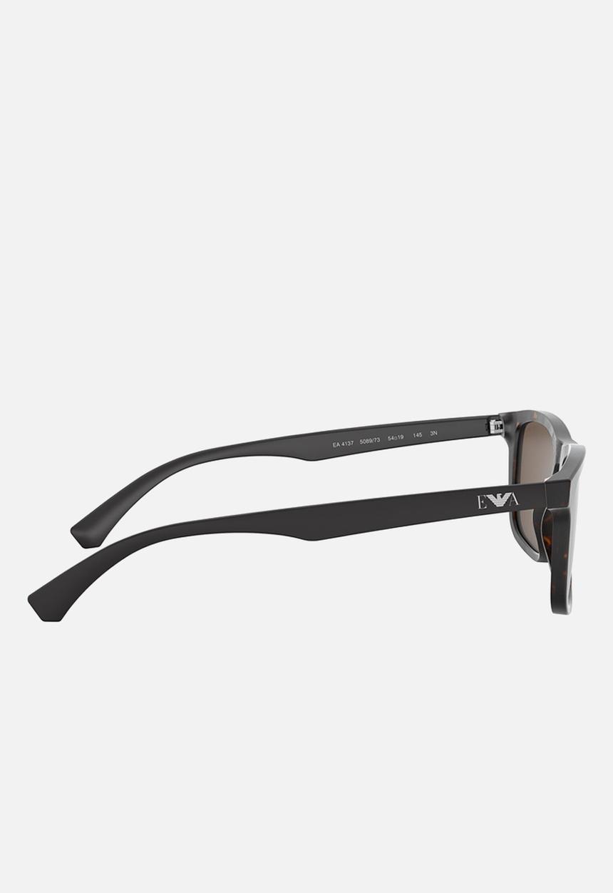 Emporio Armani - Matte havana sunglasses 54mm - brown