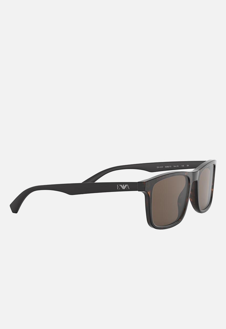 Emporio Armani - Matte havana sunglasses 54mm - brown