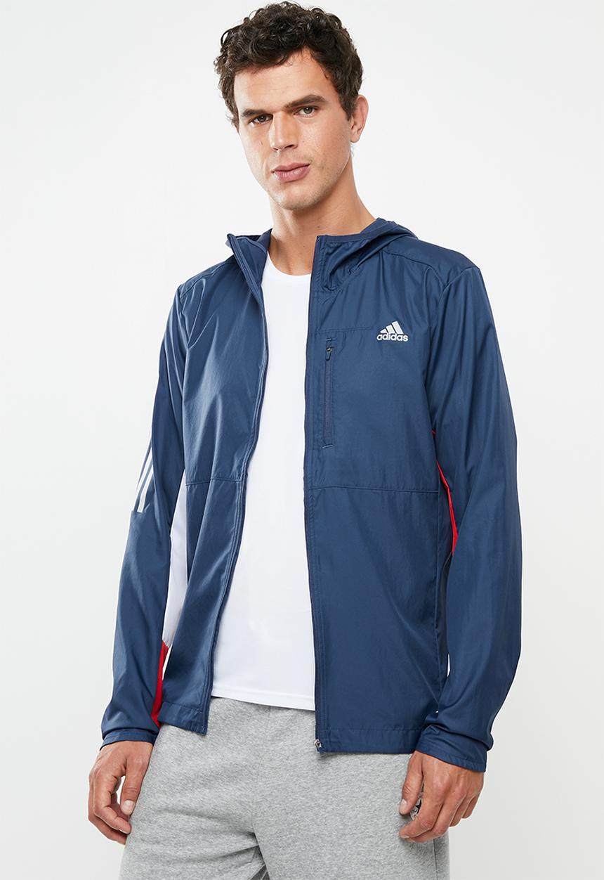 adidas Performance - Own the run jacket - blue