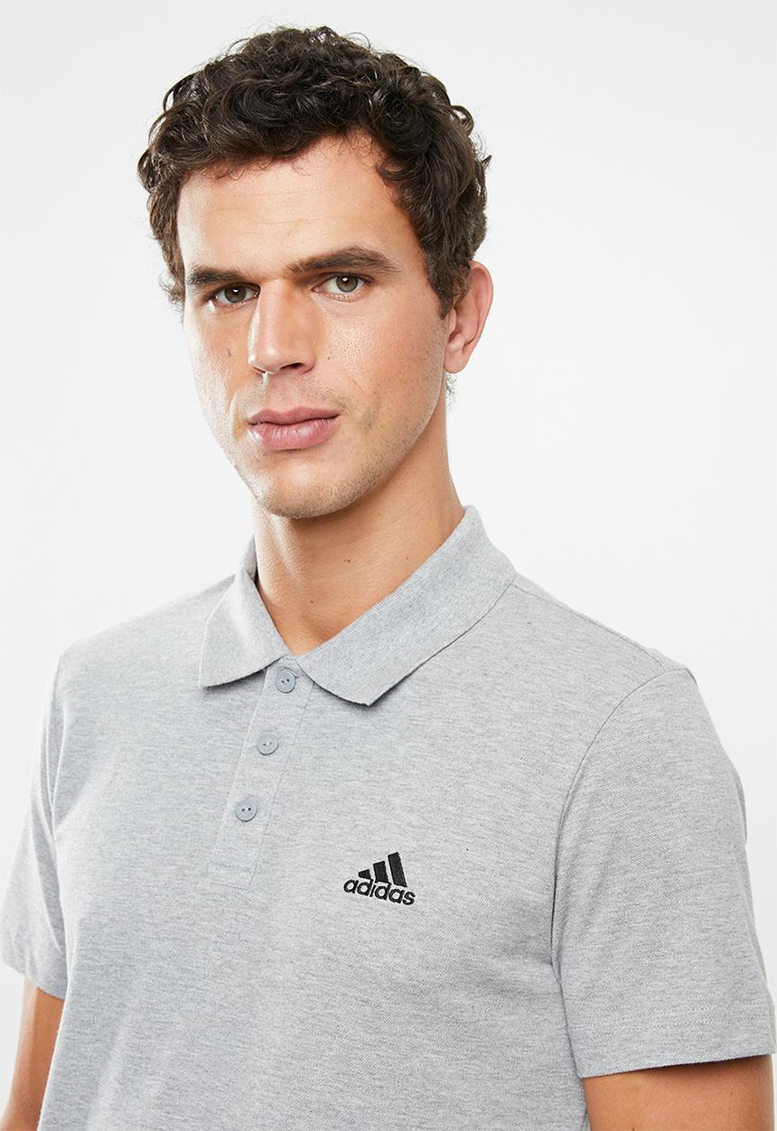 adidas Performance - Adidas short sleeve polo - grey