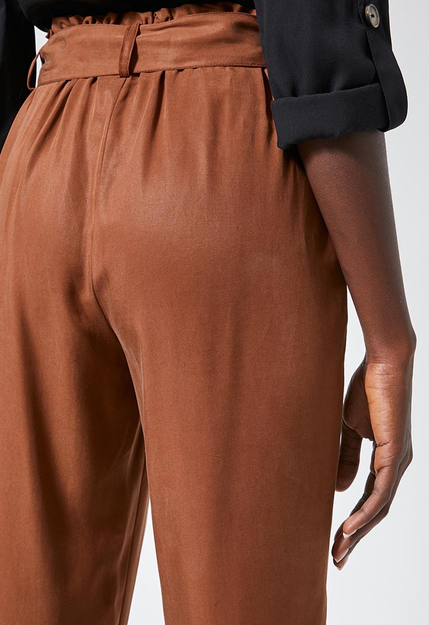 Superbalist - Tapered cargo trousers - rust