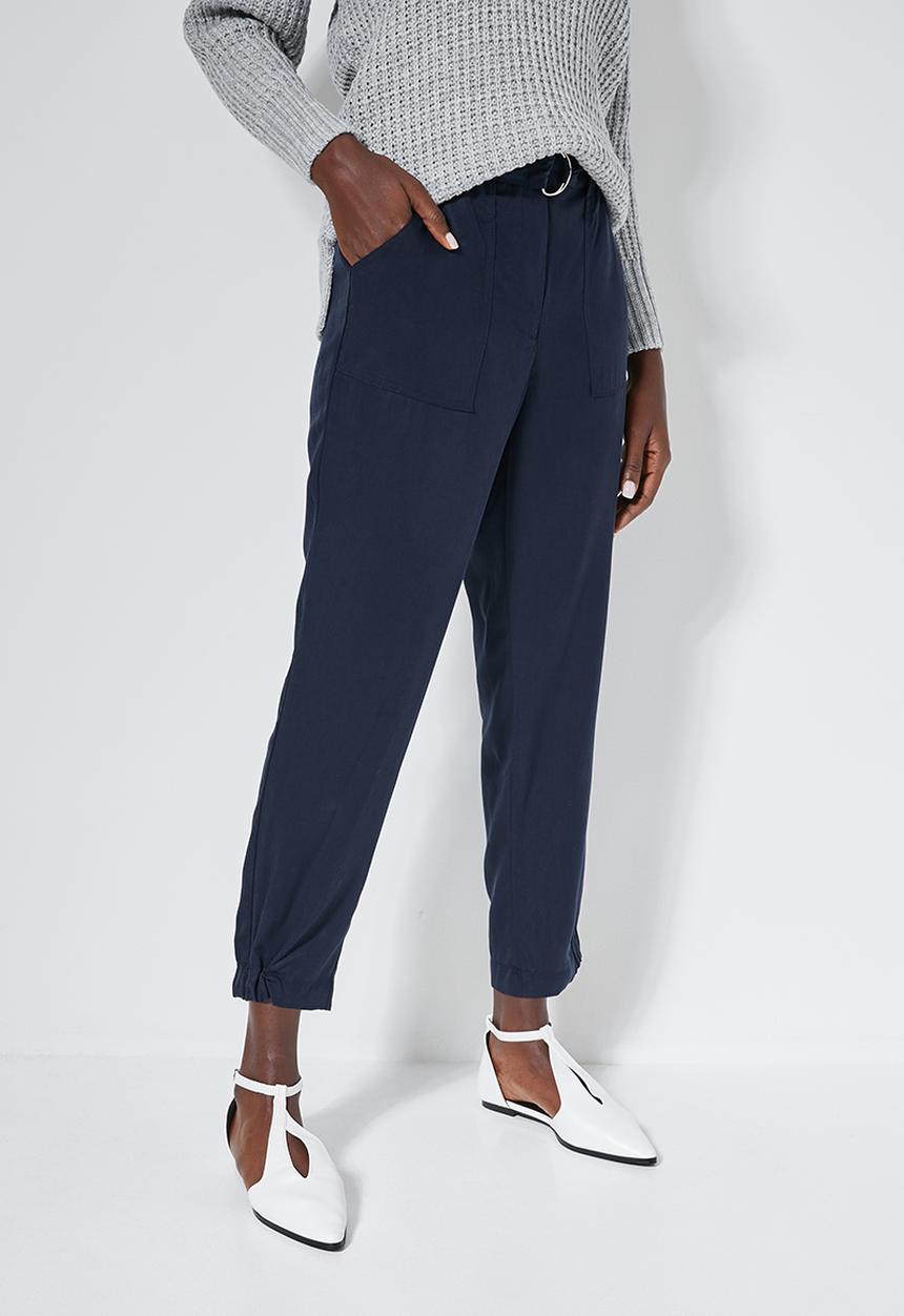 Superbalist - Tapered cargo trousers - navy 
