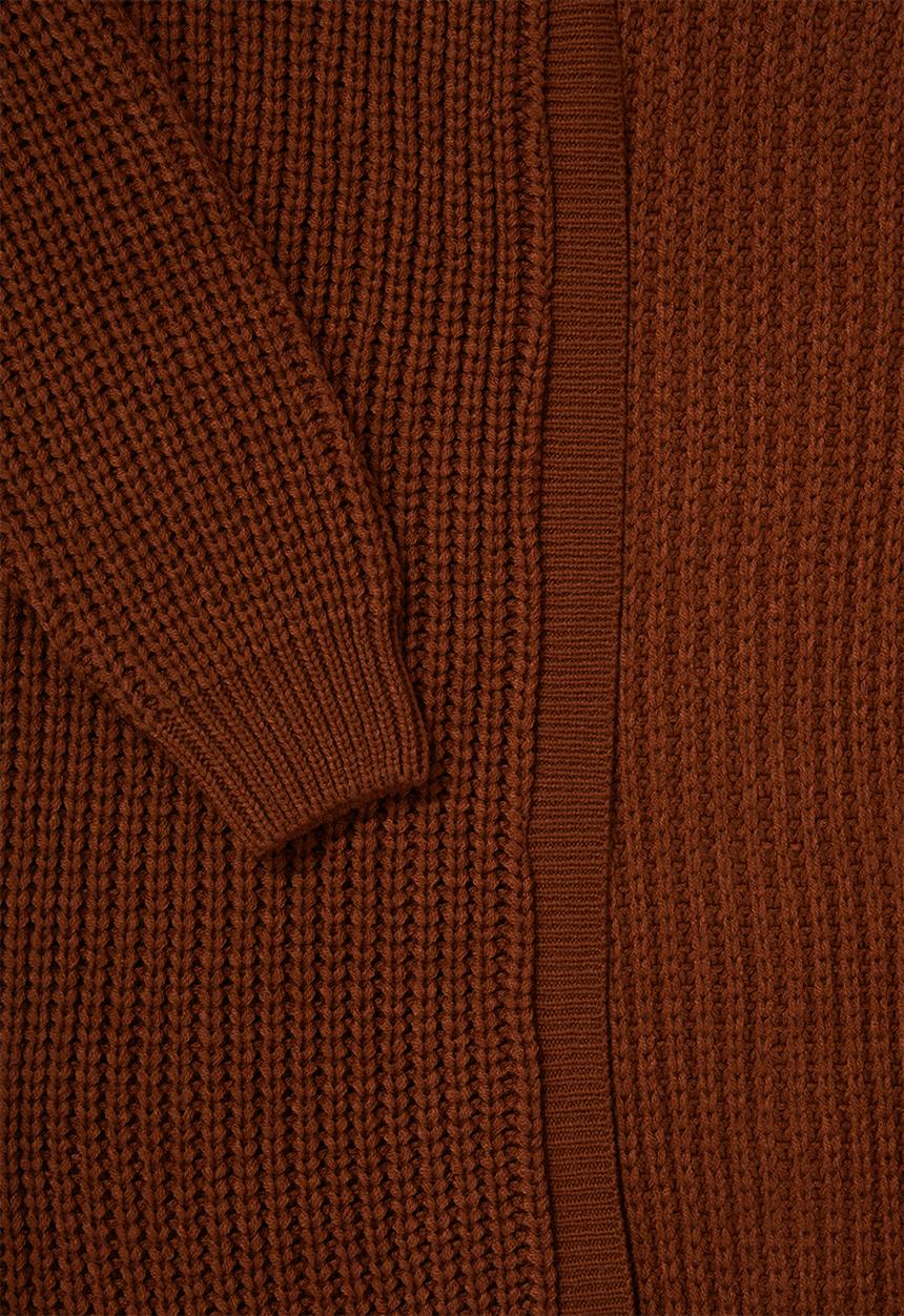 Superbalist - Midi coatigan - rust