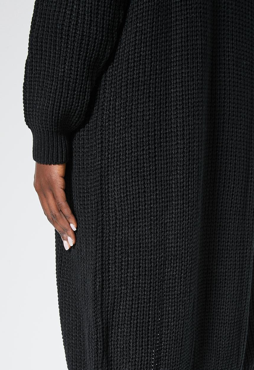 Superbalist - Midi coatigan - black