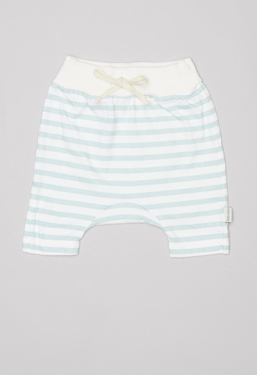 Sticky Fudge - Stripe bum pants - blue