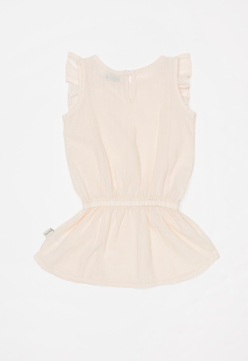 Sticky Fudge - Bella frill dress - peach