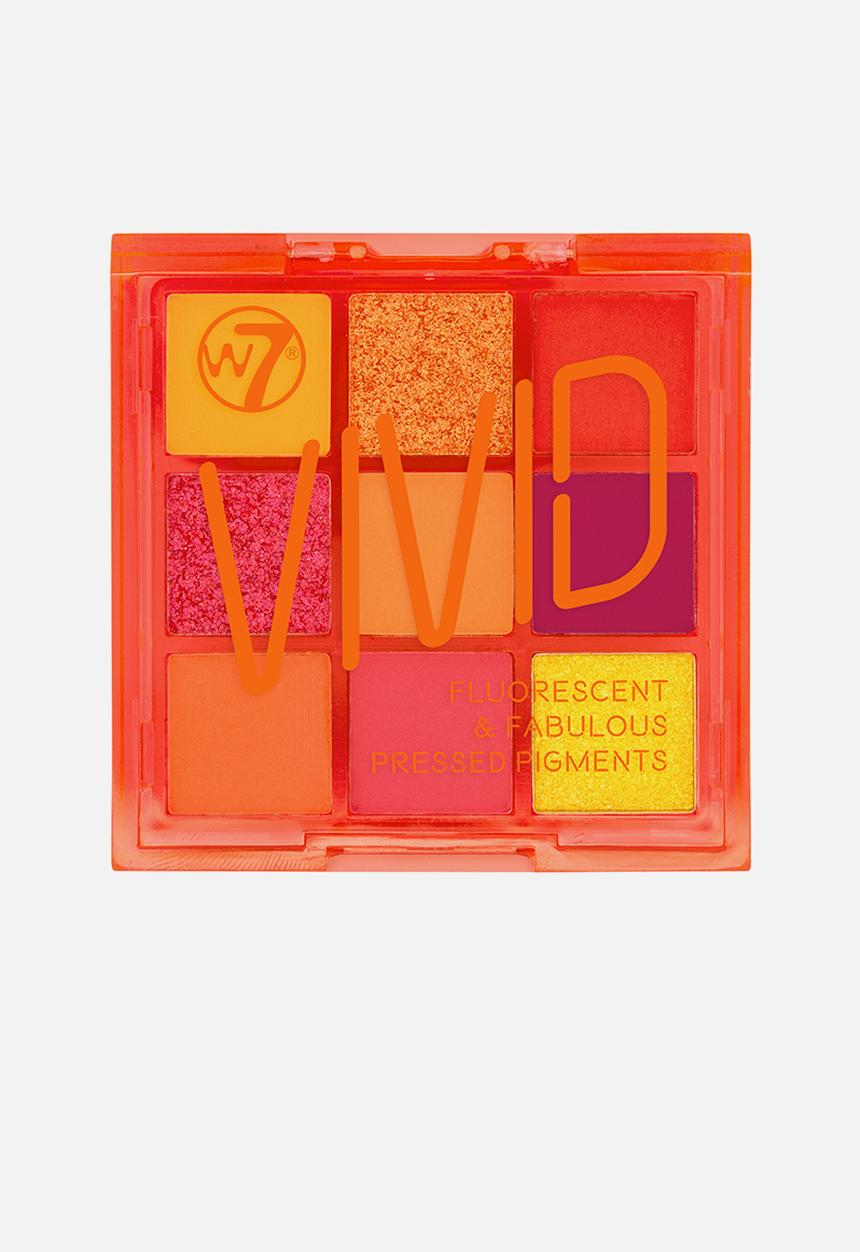 W7 Cosmetics - Vivid Eyeshadow Palette - Outrageous Orange