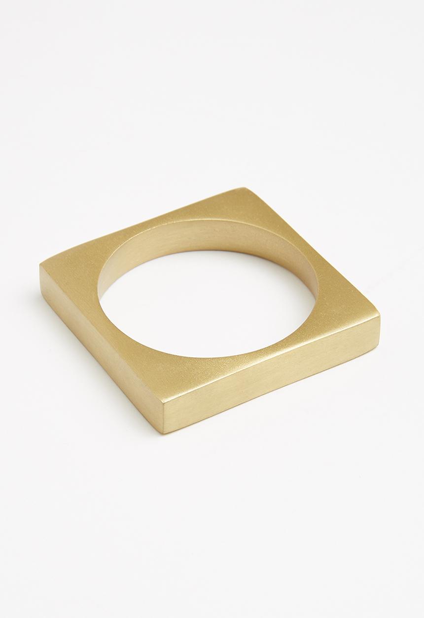 Sixth Floor - Kito napkin ring set of 4 - brass