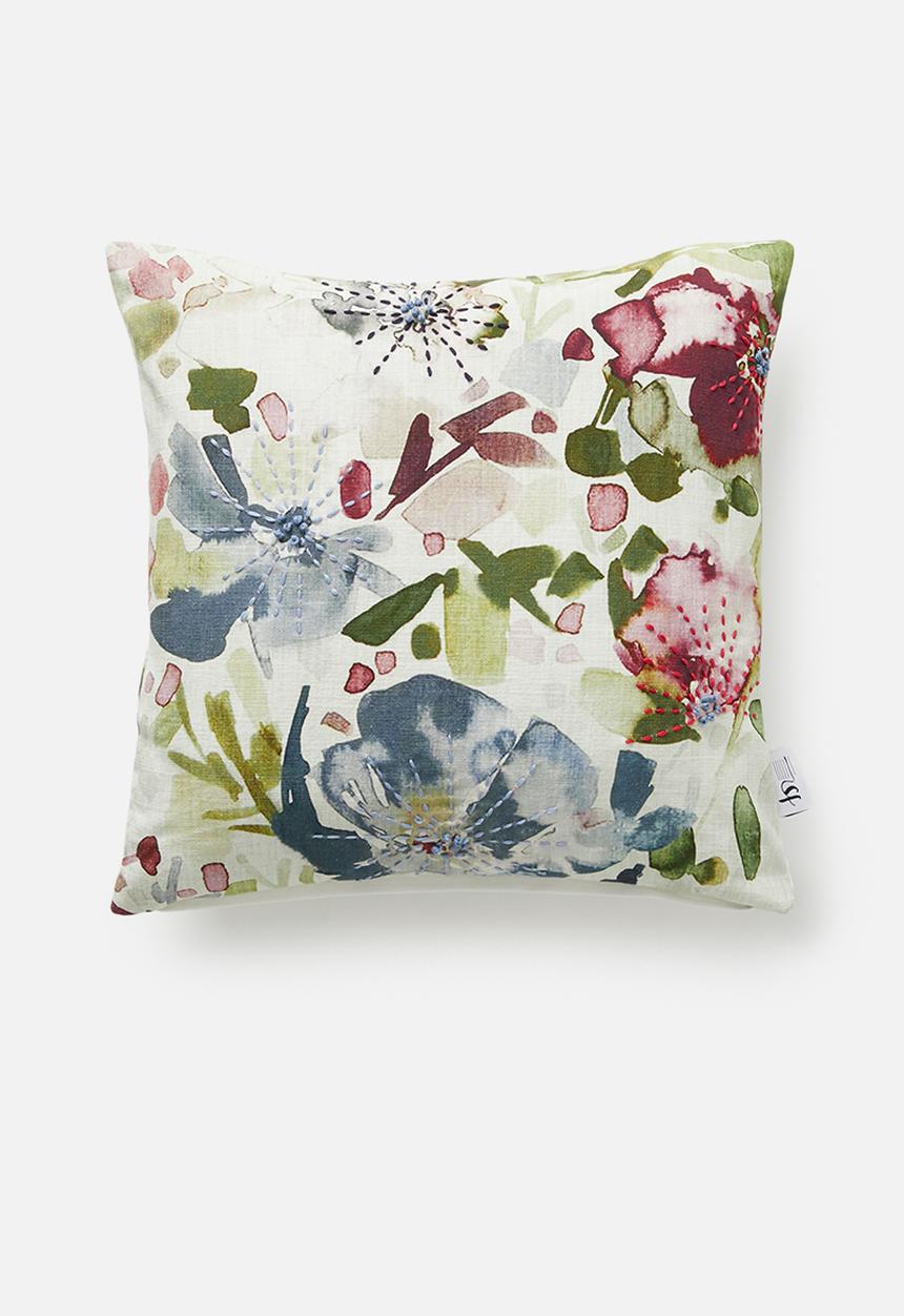 SF Collection - Splendid floral cushion cover - multi