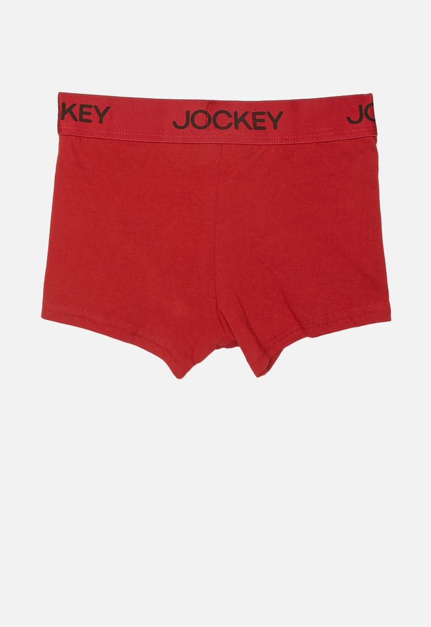 Jockey - 2 Pack boys pouch trunkS - red & navy