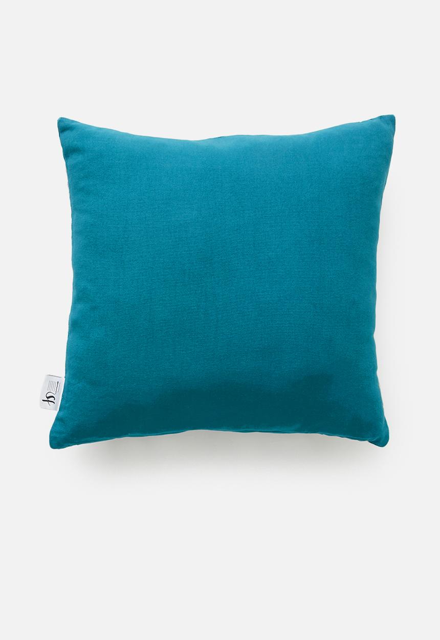 SF Collection - Chrissie cushion cover - teal