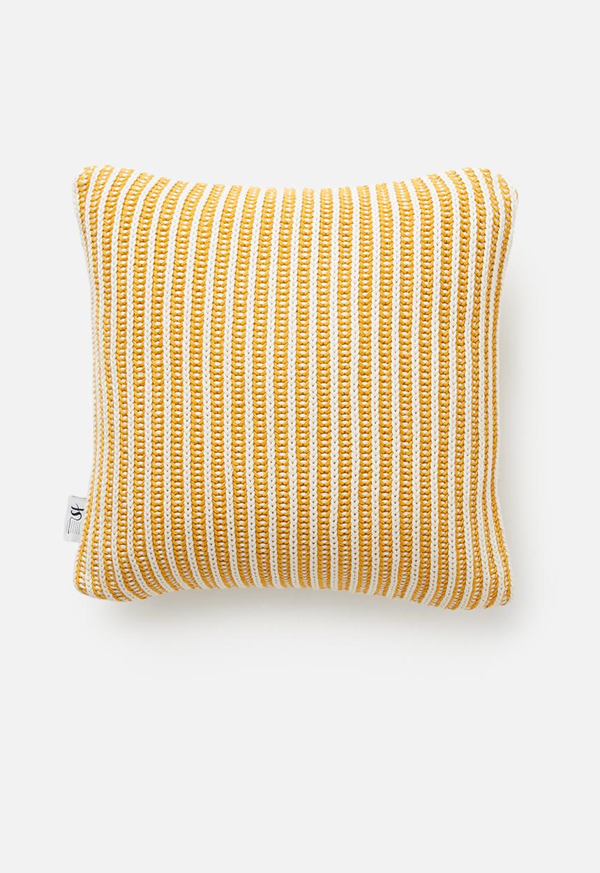 Sixth Floor - Casper knit cushion cover - yellow