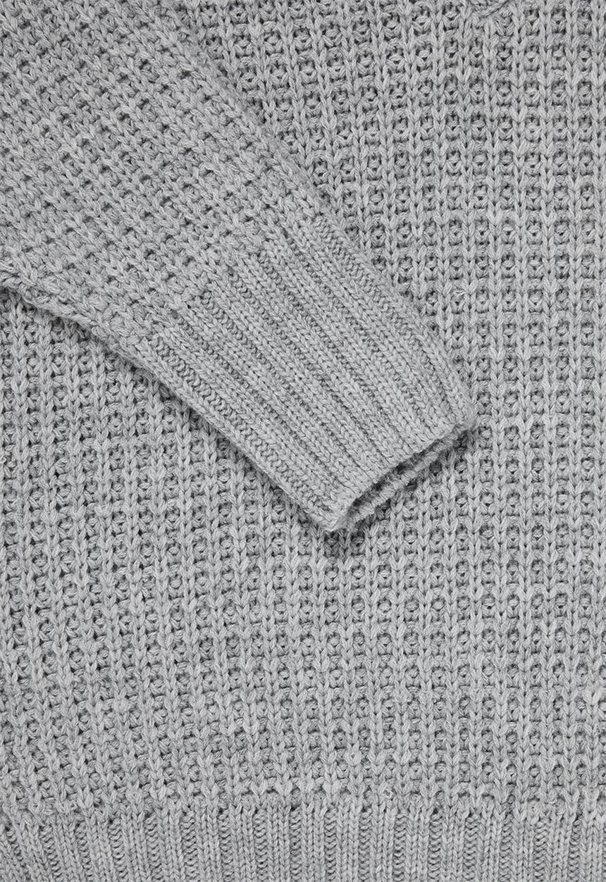 Superbalist - Slouchy v - neck pullover - grey 