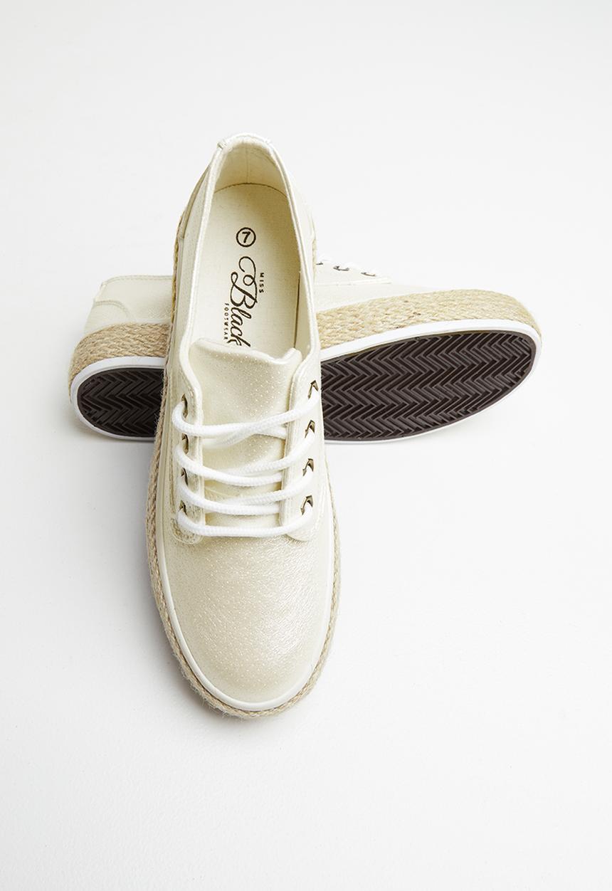 Miss Black - Regine sneaker - white