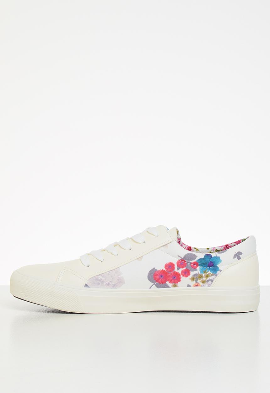 Miss Black - Baker sneaker - white