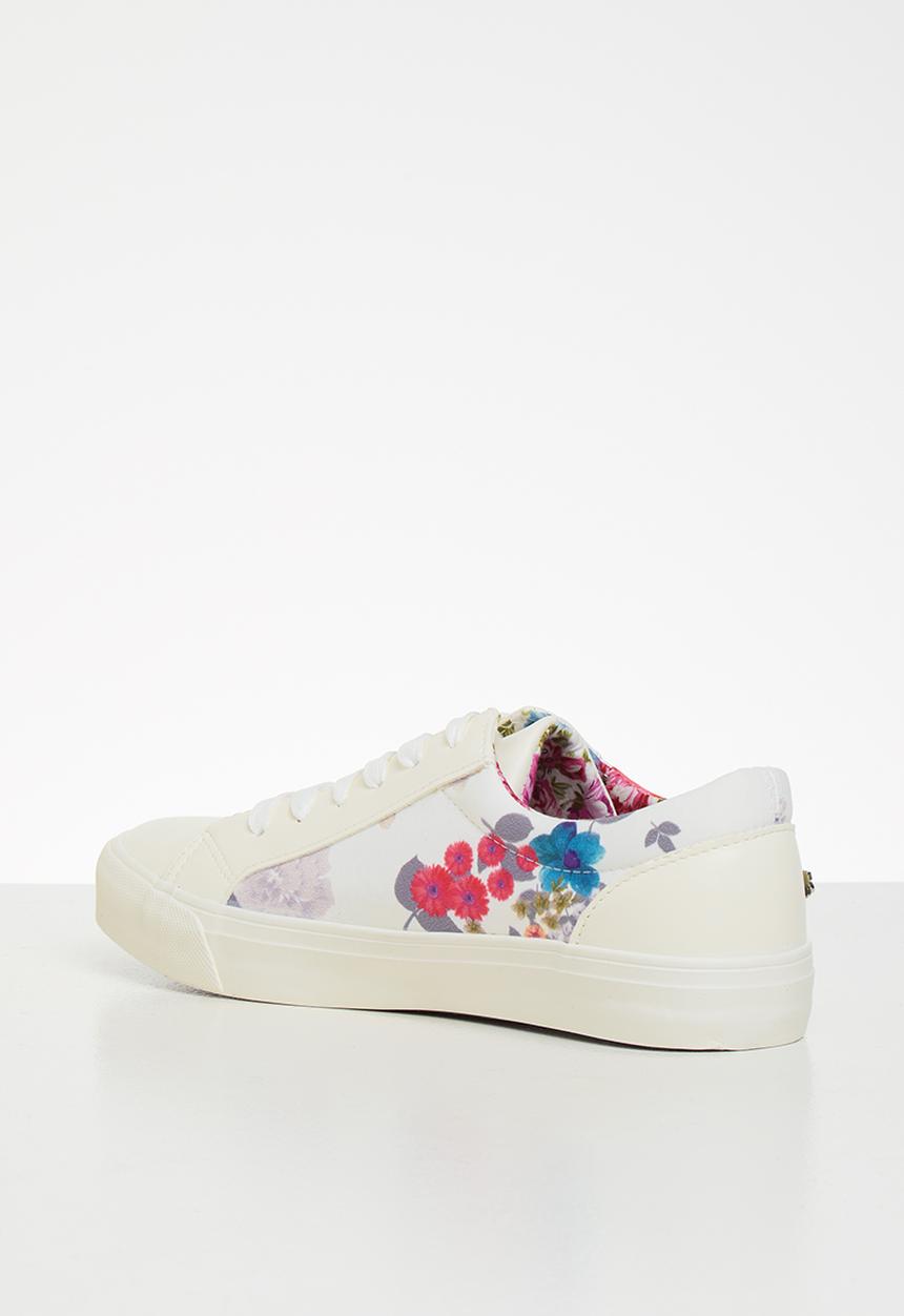 Miss Black - Baker sneaker - white