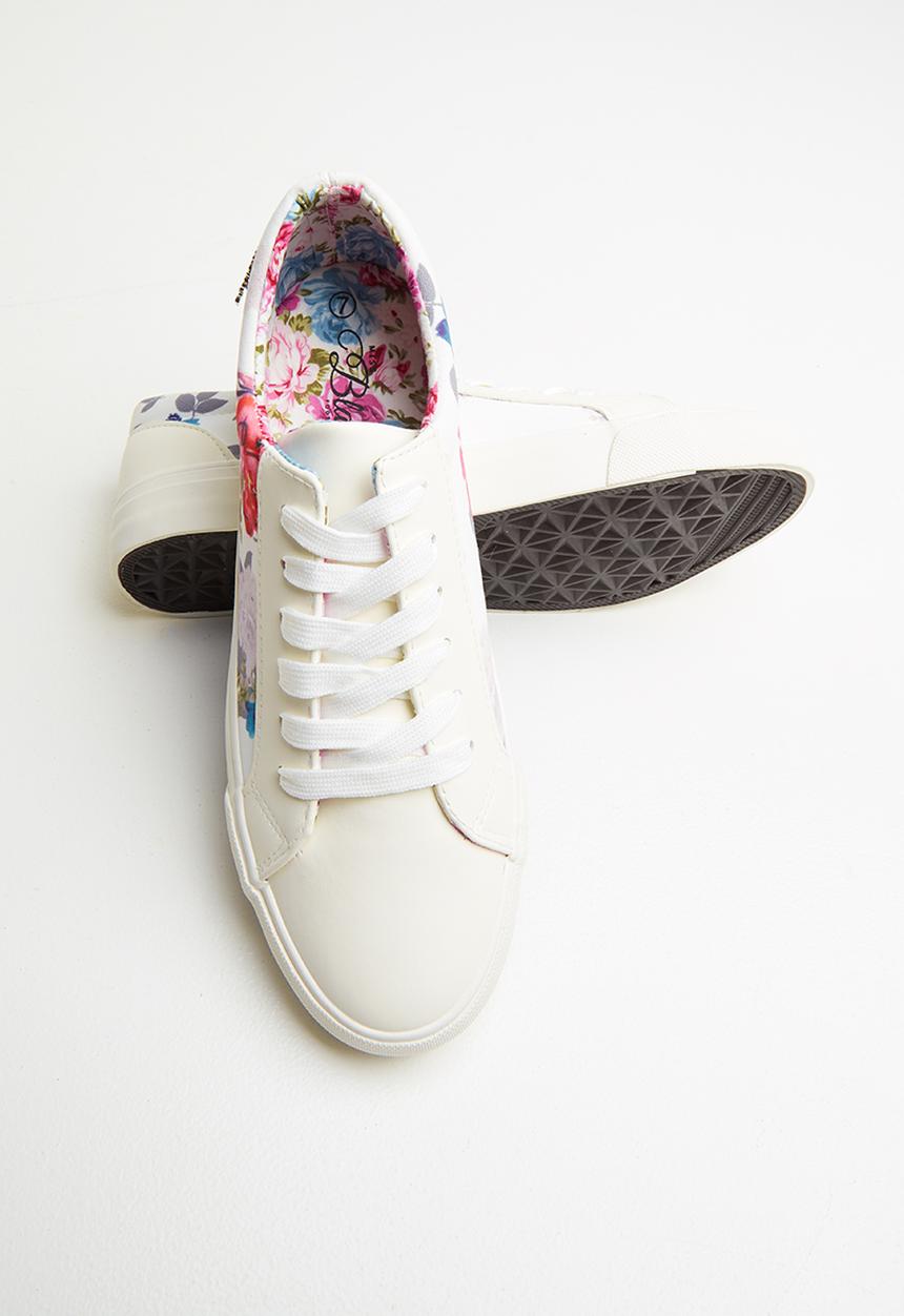 Miss Black - Baker sneaker - white