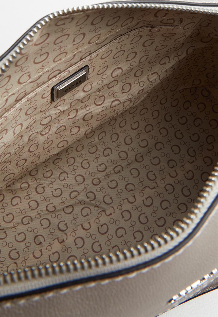 GUESS - Bjorn satchel - champagne