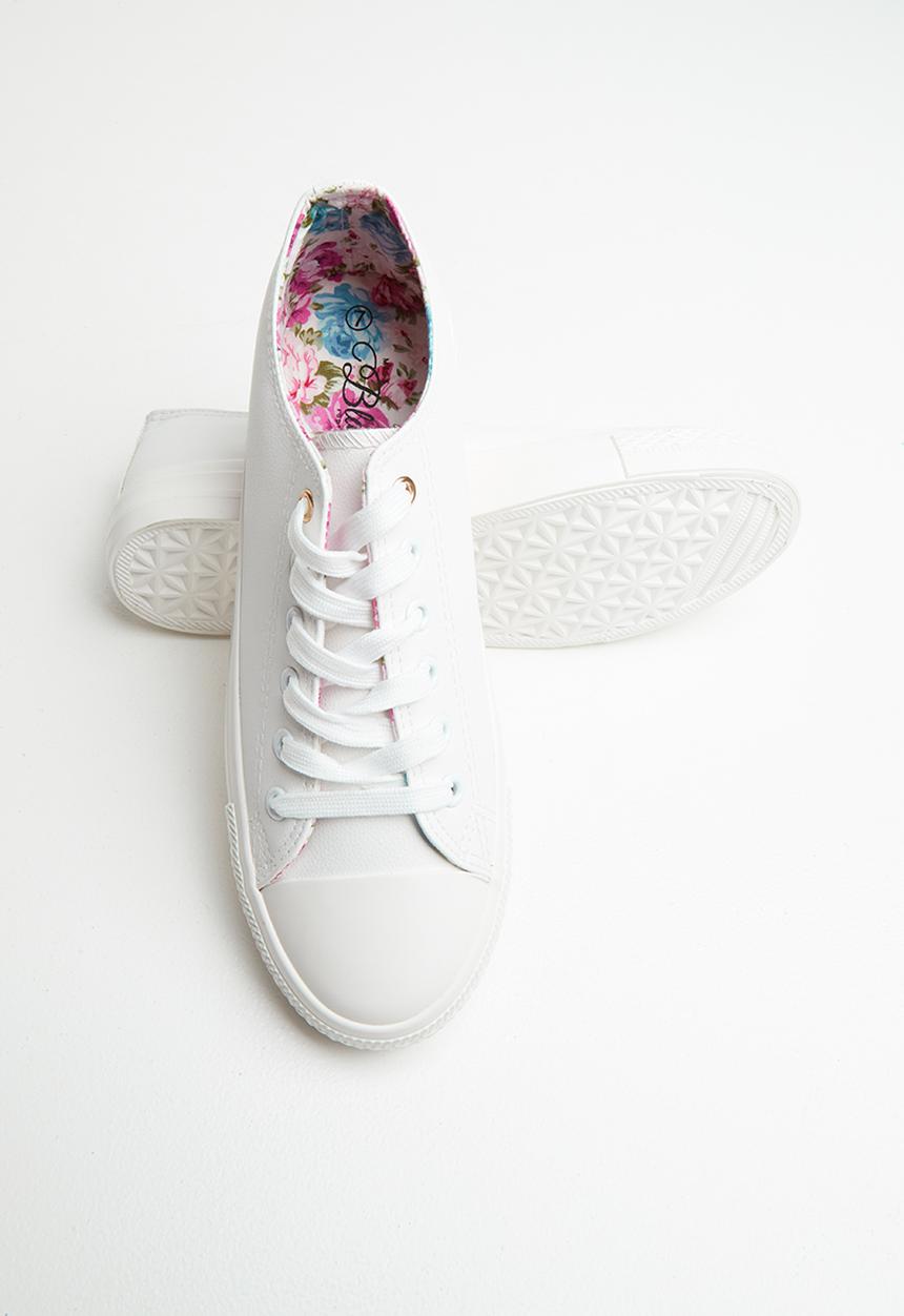 Miss Black - Baker 2 sneaker - white 2