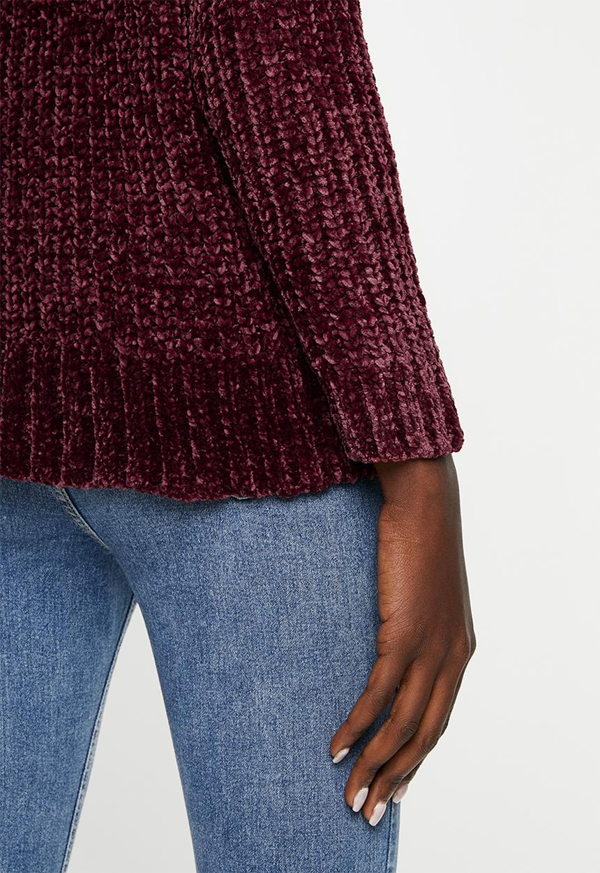 ONLY - Aliza long sleeve pullover knit - multi