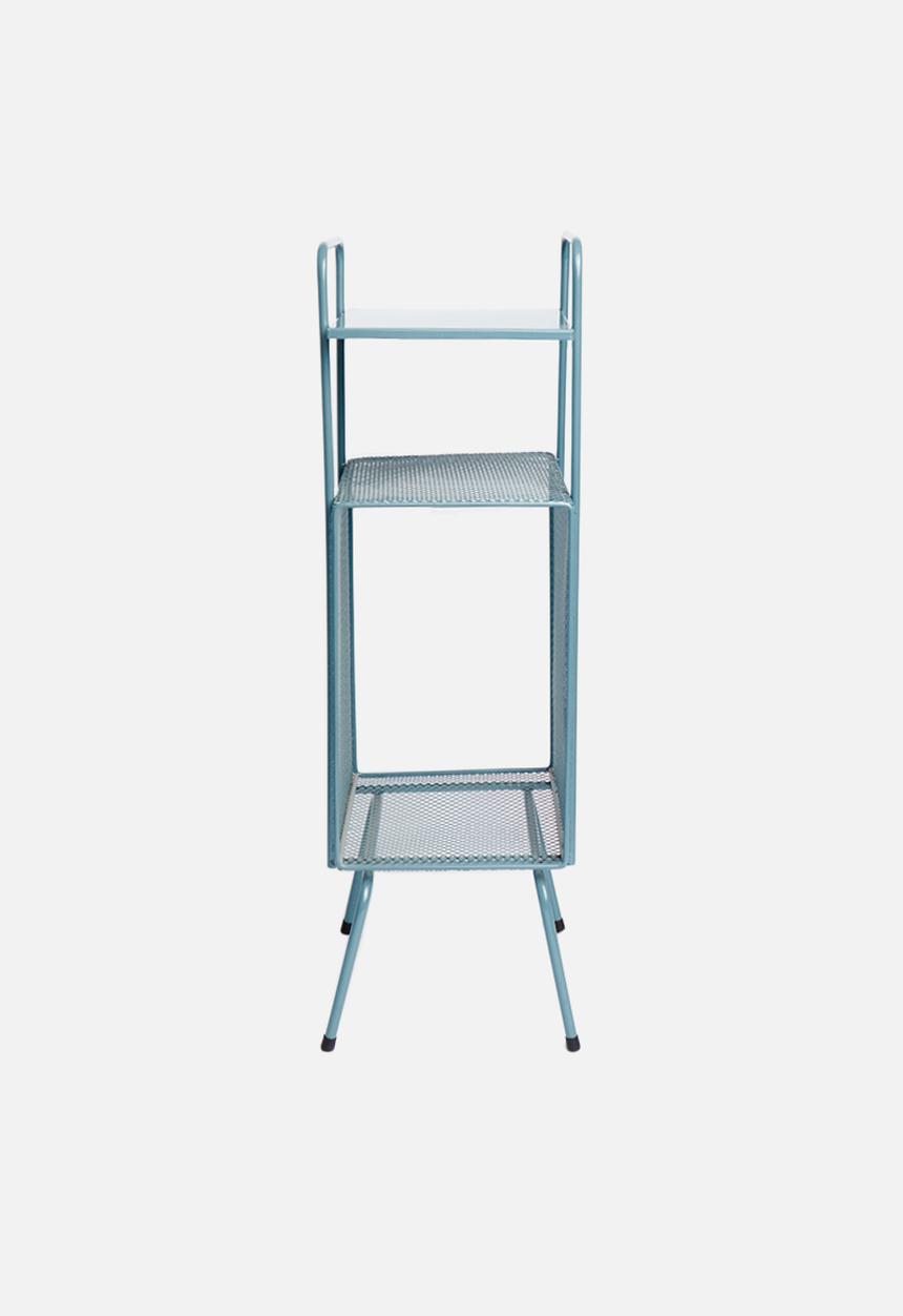Sixth Floor - Macy mesh side table - grey blue