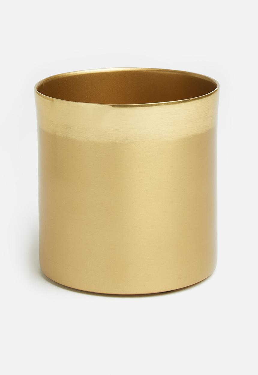 Sixth Floor - Katya planter - gold