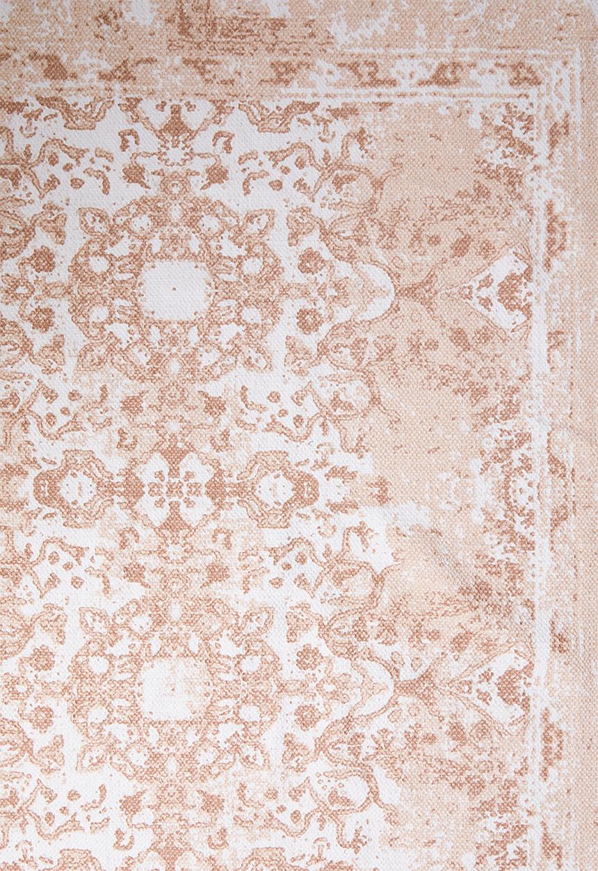 Sixth Floor - Antique printed rug -  pink