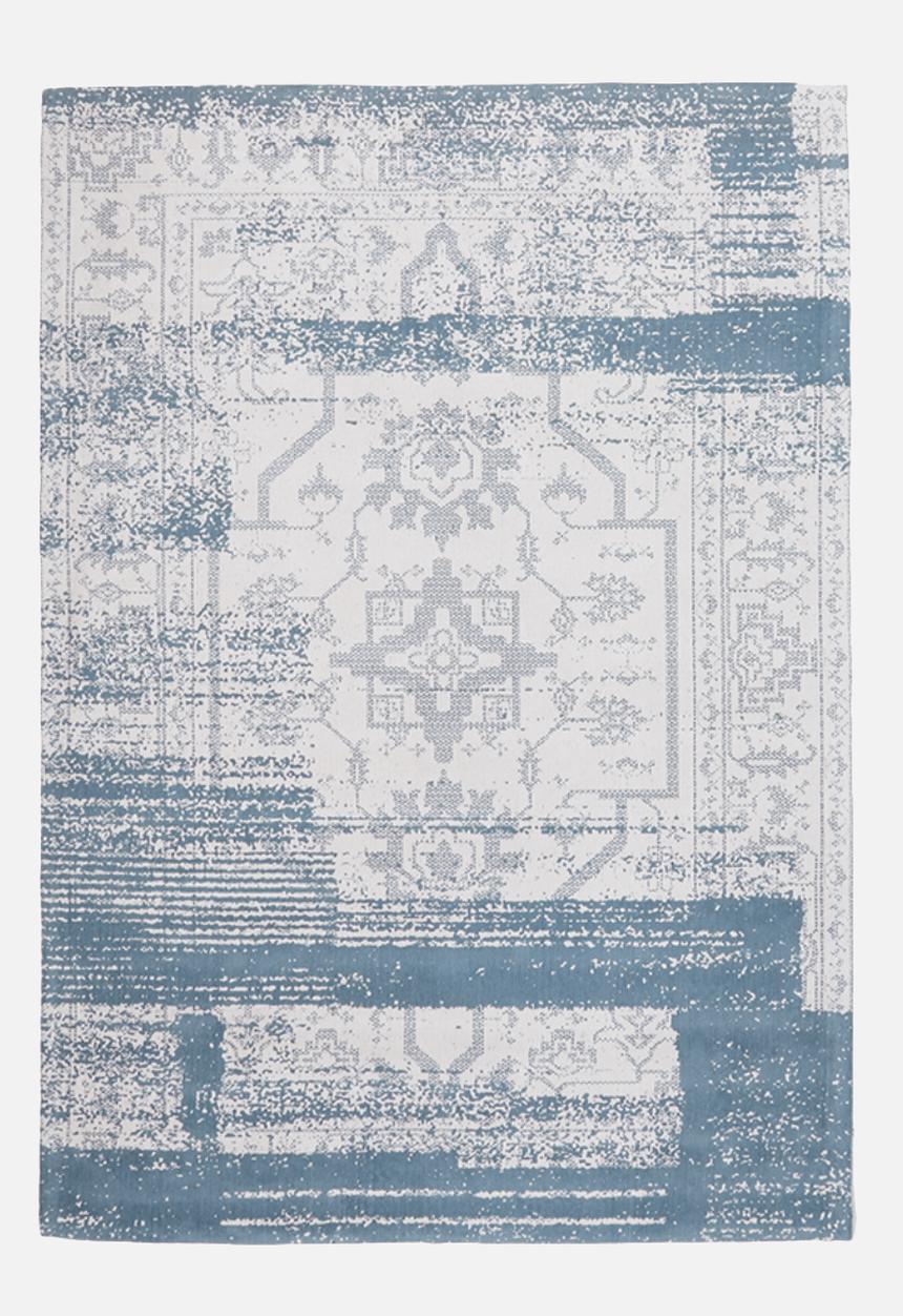 Sixth Floor - Seto jacquard rug - blue