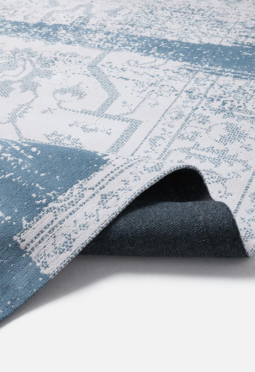 Sixth Floor - Seto jacquard rug - blue