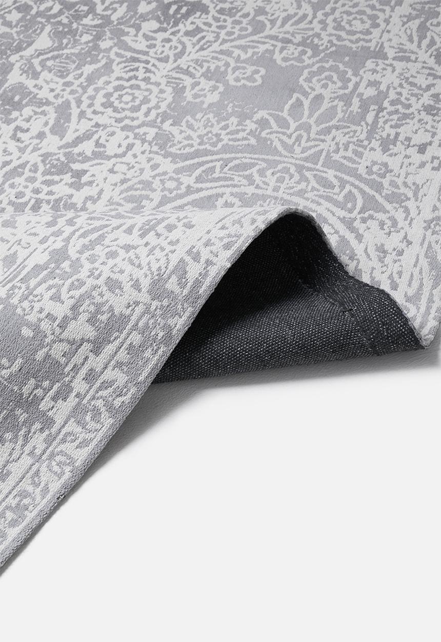 Sixth Floor - Jacquard rug - grey