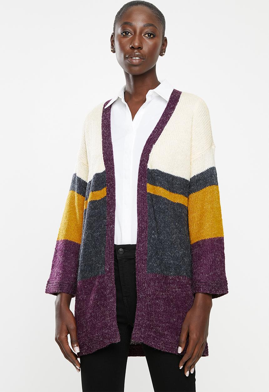 Jacqueline de Yong - Cordelia cardigan knit - multi