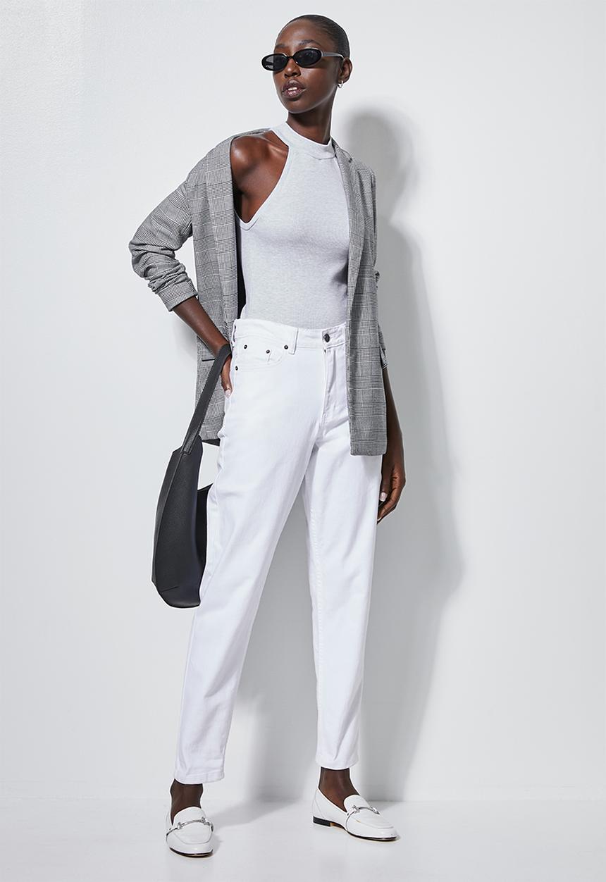 Superbalist - Rib funnel neck vest - grey