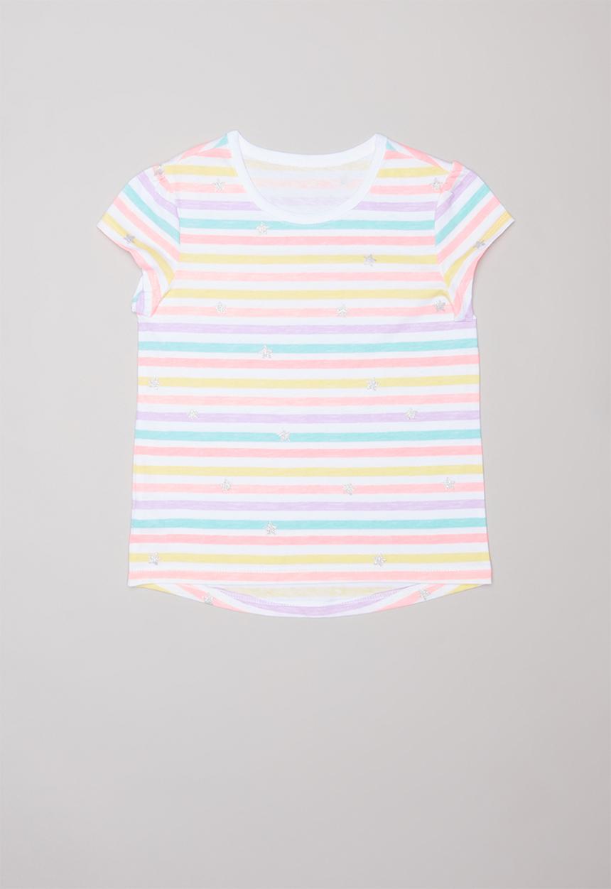 Pop Candy - Girls printed 3 pack short sleeve tee - multi