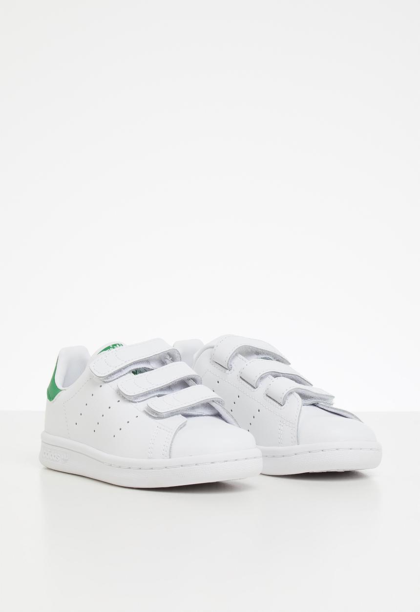 adidas Originals - Stan smith cf c - ftwr white & green 