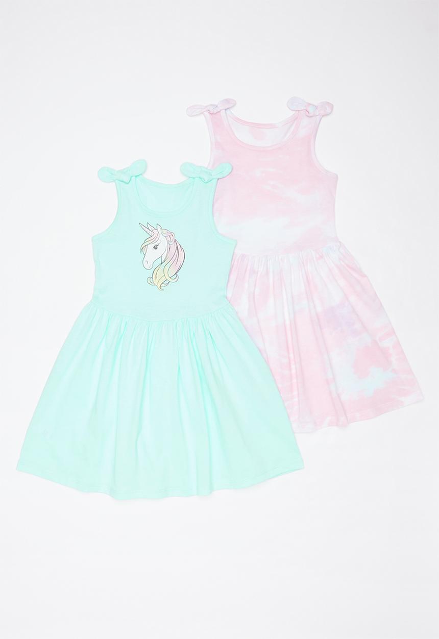 Pop Candy - Girls 2 pack sleeveless dress