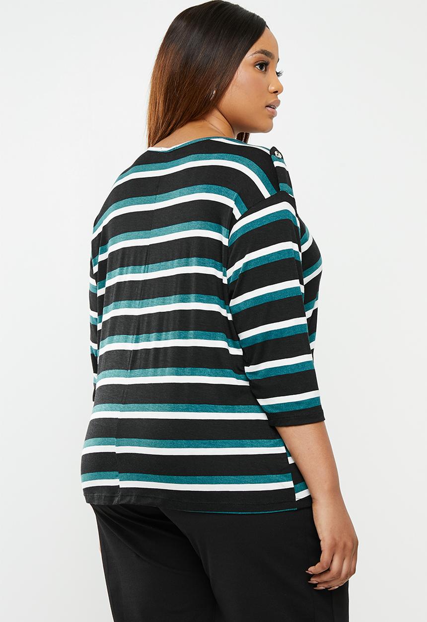 edit Plus - Military style top - multi
