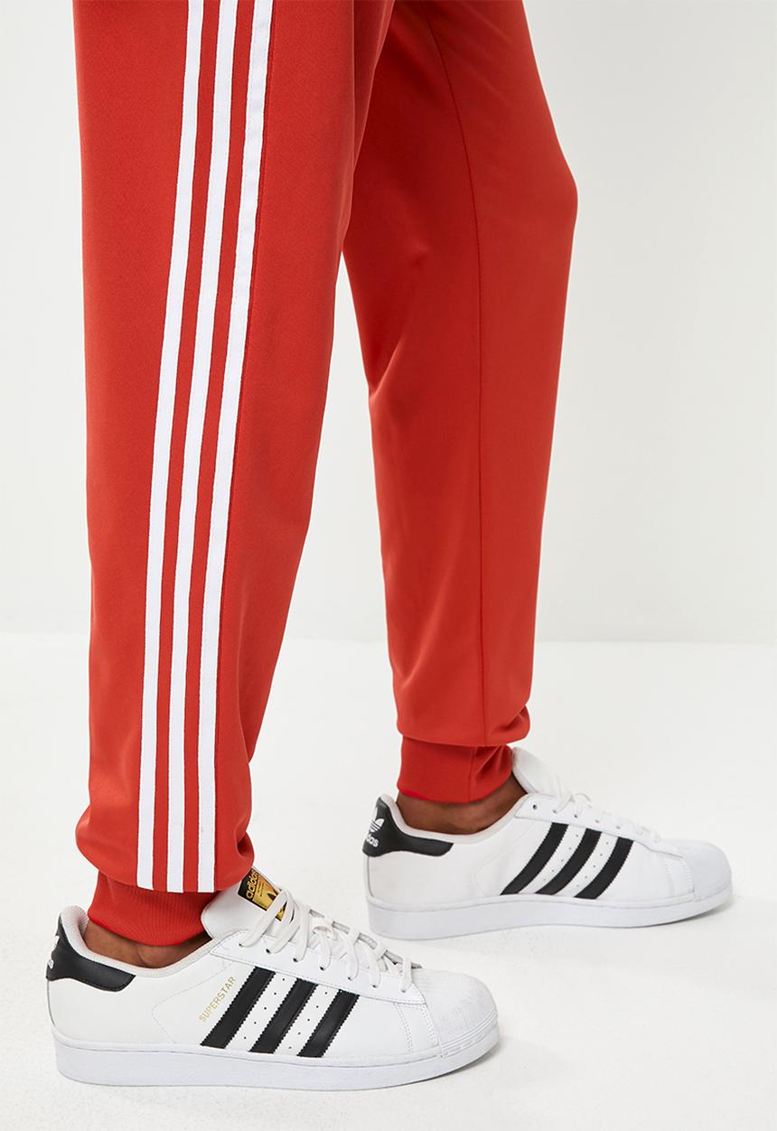 adidas Originals - Sst trackpants - red